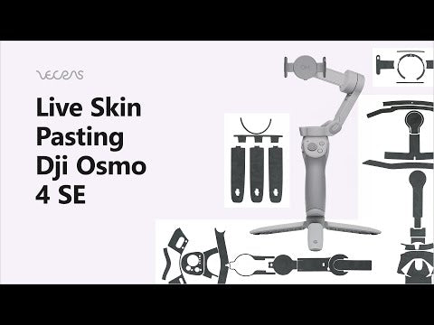 DJI OSMO 4 SE 3M Decal Skin Full Wrap Application Tutorial