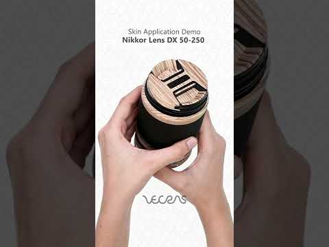 Nikon DX 50-250mm Lens 3M Decal Skin Wrap Short Video