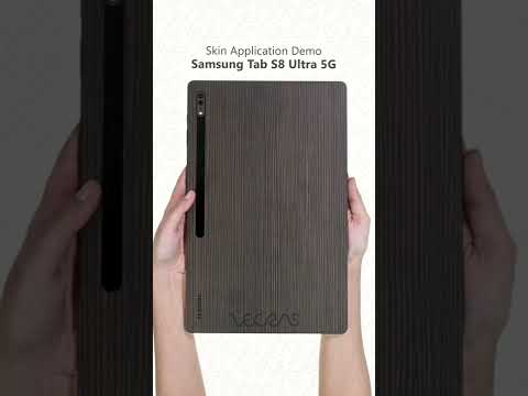 Galaxy Tab S8 Ultra 5G 3M Decal Skin Wrap Short Video
