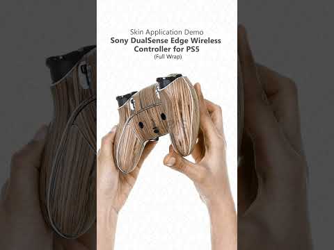 Sony DualSense Edge Controller (PS5) 3M Decal Skin Wrap Demo Video