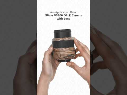NIKON D5100 Camera 3M Decal Skin Wrap Short Video