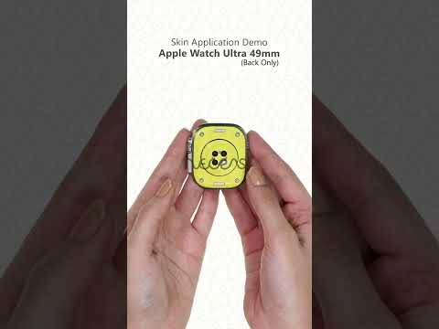 Apple Watch Ultra 49mm 3M Decal Skin Wrap Short Video