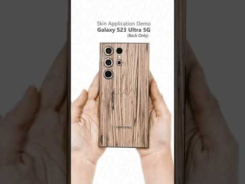 Galaxy S23 Ultra 5G 3M Decal Skin Wrap Short Video