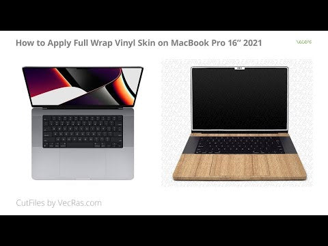 MacBook Pro 16 M1 Pro 3M Decal Skin Full Wrap Application Tutorial