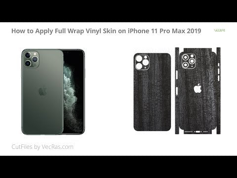 iPhone 11 Pro Max 3M Decal Skin Full Wrap Application Tutorial