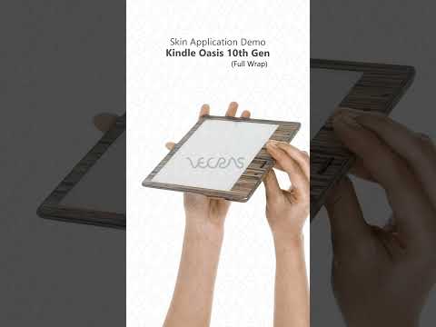 Kindle Oasis 10th Gen 3M Decal Skin Wrap Short Video