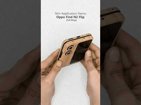 Oppo Find N2 Flip 3M Decal Skin Wrap Short Video