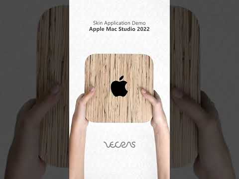 Apple Mac Studio 3M Decal Skin Wrap Short Video