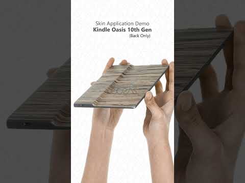 Kindle Oasis 10th Gen 3M Decal Skin Wrap Short Video