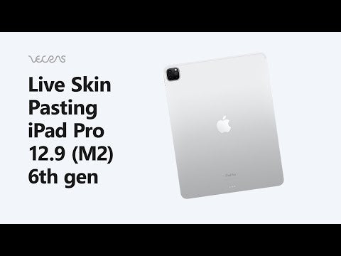 iPad Pro 12.9-inch M2 (6th Gen) Wi-Fi 3M Decal Skin Full Wrap Application Tutorial