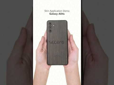 Samsung Galaxy A04s 3M Decal Skin Wrap Short Video