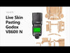 Godox V860II N Flash 3M Decal Skin Wrap Short Video