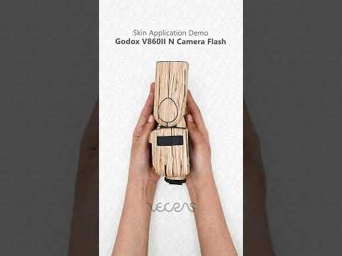 Godox V860II N Flash 3M Decal Skin Wrap Short Video