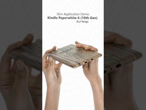 Kindle Paperwhite 6 (10th Gen) 3M Decal Skin Wrap Short Videocal Skin Wrap Short Video