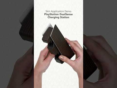 Sony PS5 DualSense Charging Station Full Wrap Skin Vector CutFile Template