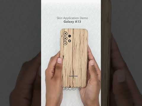 Galaxy A13 3M Decal Skin Wrap Short Video