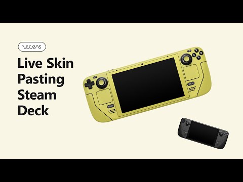 steam deck skin application demo video