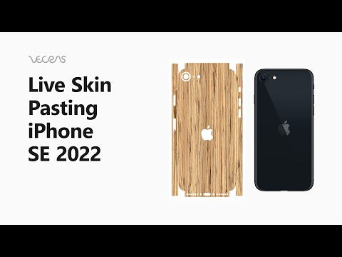 iPhone SE 3M Decal Skin Full Wrap Application Tutorial