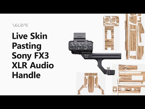Sony FX3 Camera 3M Decal Skin Wrap Short Video