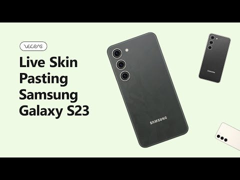 samsung galaxy s23 skin pasting video