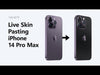 iPhone 14 Pro Max Vinyl Skin Pasting Tutorial Full Wrap using VecRas Cutfiles