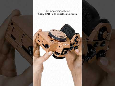 Sony A7R IV 3M Decal Skin Wrap Short Video