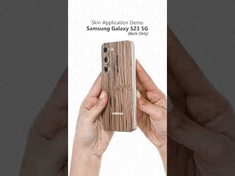 Galaxy S23 5G 3M Decal Skin Wrap Short Video