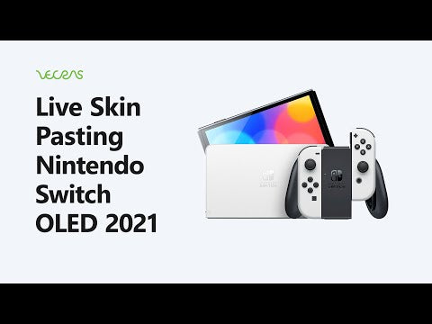 Nintendo Switch OLED 3M Decal Skin Full Wrap Application Tutorial