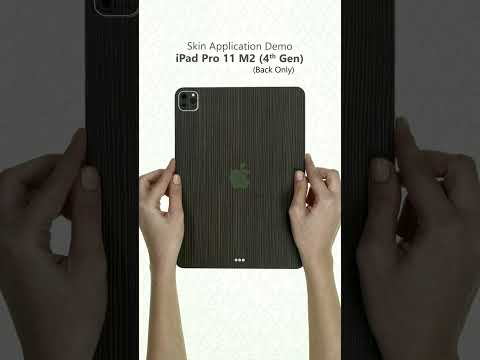iPad Pro 11 M2 (4th Gen) Wi-Fi 3M Decal Skin Wrap Short Video