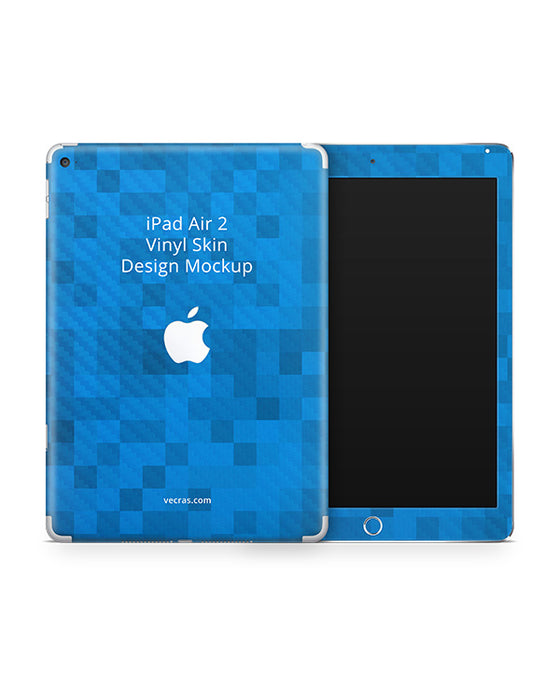 Apple iPad Air 2 Tablet Vinyl Skin Design Mockup 2014