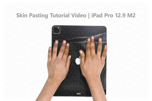 apple ipad pro 12.9 m2 skin application video