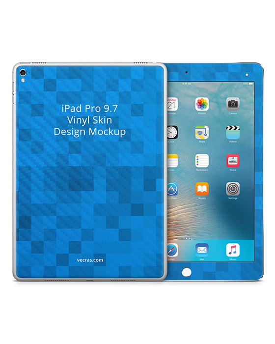 Apple iPad Pro 9.7 Vinyl Tablet Skin Design Template
