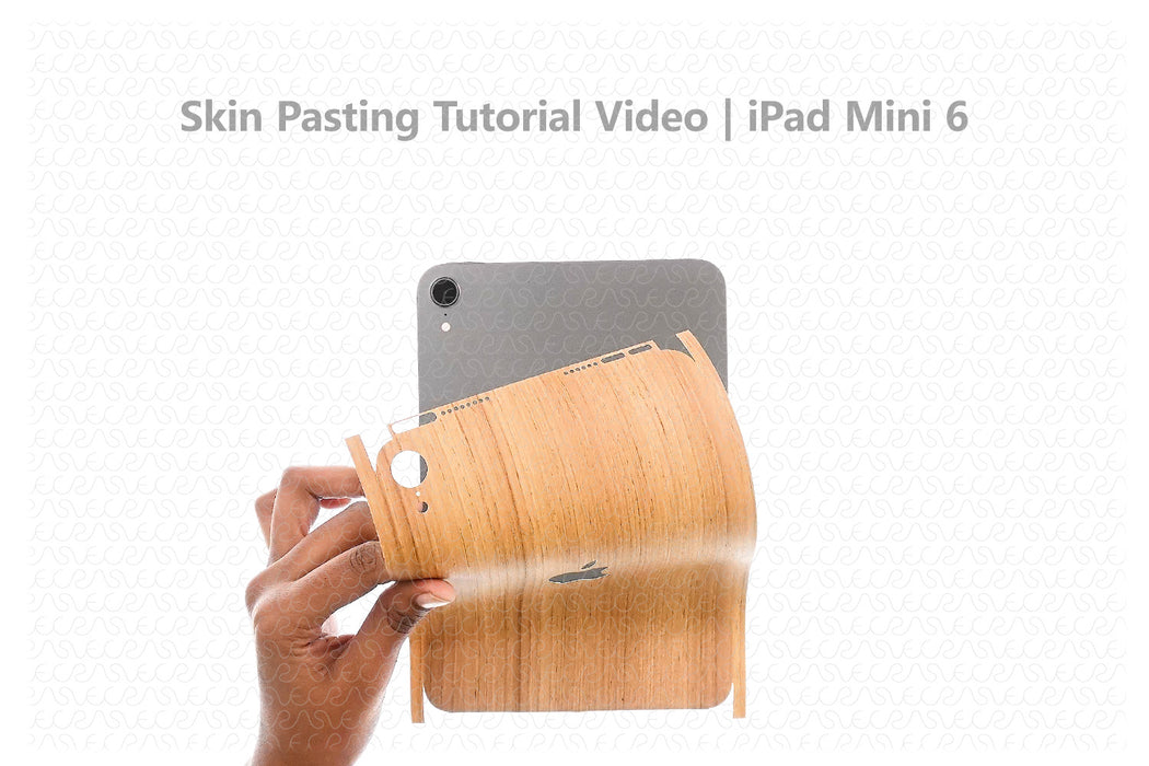 iPad Mini 6 2021 Vinyl Skin Pasting Tutorial