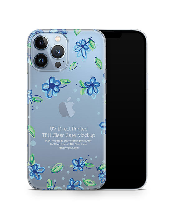 iPhone 13 Pro Max (2021) TPU Clear Case Mockup