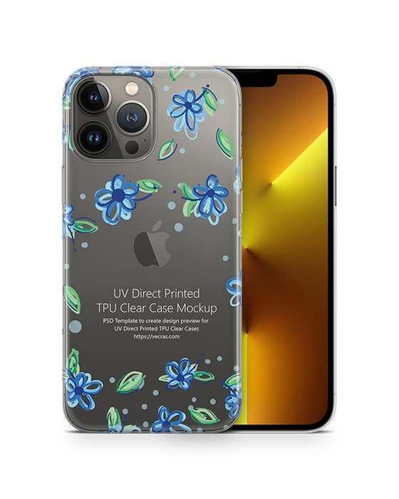 iPhone 13 Pro Max (2021) TPU Clear Case Mockup