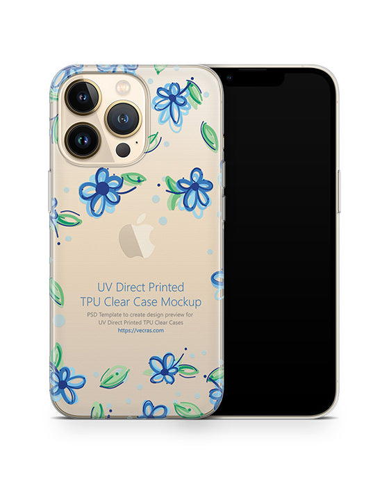 iPhone 13 Pro (2021) TPU Clear Case Mockup