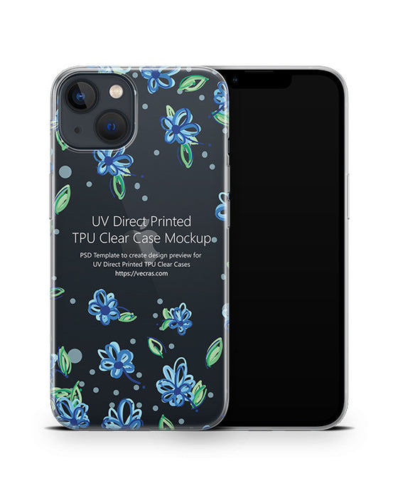 iPhone 13 (2021) TPU Clear Case Mockup